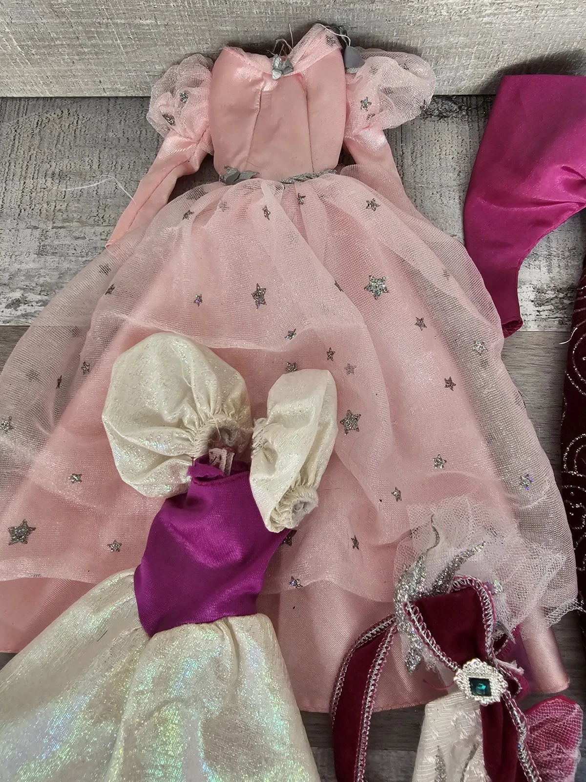 mattel vintage grab bag lot dresses gowns 90s 