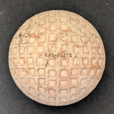 vtg - SPALDING KRO-FLITE - Mesh golf ball - British size 1.62