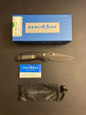 Benchmade Mini Griptilian AXIS Lock Knife (2.91'' Black) 556BK-S30V