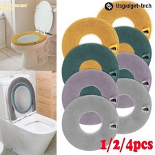 Bathroom Closestool Mat Washable Toilet Seat Cover Soft Pad Cushion Winter Warm