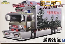 Japanese ModelKit Dekotora Mini Deko Next 1/64 No.5 Choeki Jiro Large Wing Japan