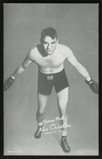 1947-66 Exhibit Boxing #156 Ken Overlin EX