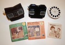 2 Vintage Sawyer's View Masters plus reels Lone Ranger, Roy Rogers 1950's