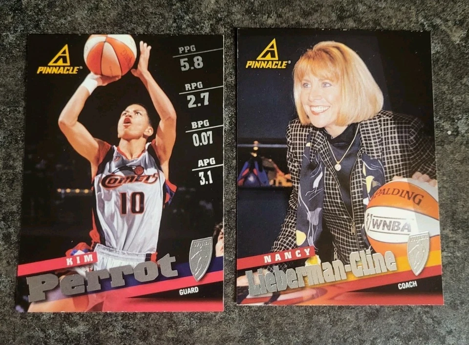 1998 Pinnacle WNBA Star Lot Of 5 Cline Miller Parrot Weatherspoon Cooper EX+ NM - Image 4 of 4