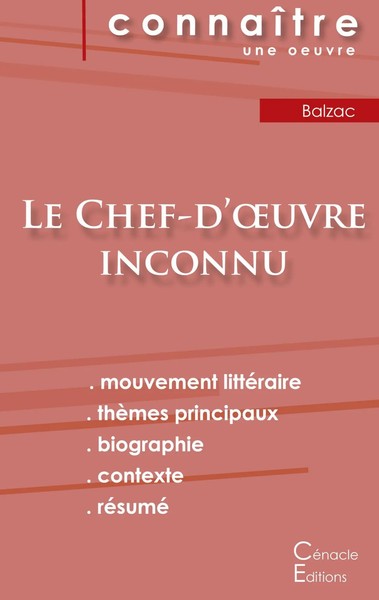 Fiche De Lecture Le Chef-D'oeuvre Inconnu De Balzac (Analyse LittéRaire De...-image