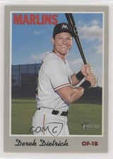 2019 Topps Heritage Derek Dietrich #116 uk2