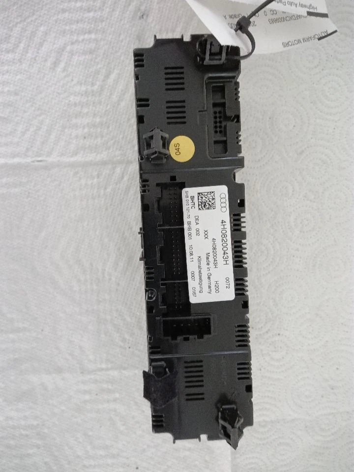 Control Temperatura Delantero Con Ventilación Asiento de 11-14 AUDI A8 2336941 Foto 3 de 4