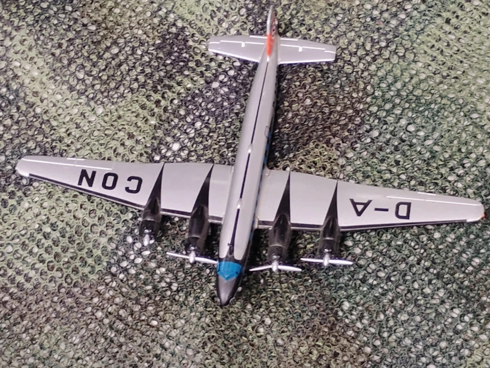 WW2 German Focke-Wulf Fw 200 Condor Diecast Model 1937 Lufthansa Brandenburg - Image 2 of 4