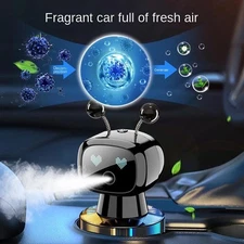 Car Intelligent Robot Aromatherapy - Adjustable Portable Waterless Diffuser NEW