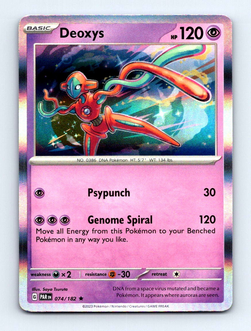 #74 2023 Paradox Rift {{ Deoxys HOLO