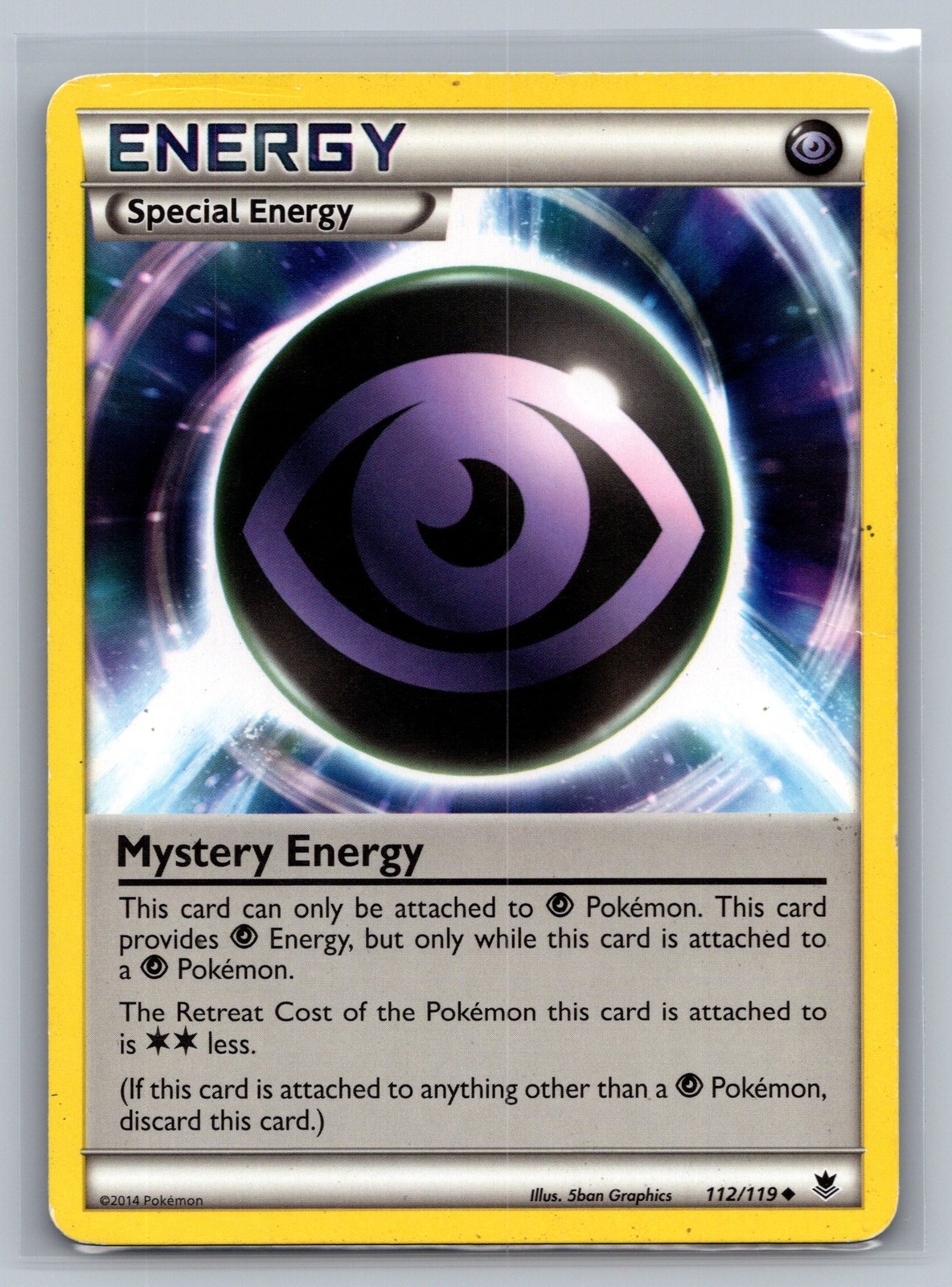 Mystery Energy XY - Phantom Forces #112/119 Uncommon Pokemon Card