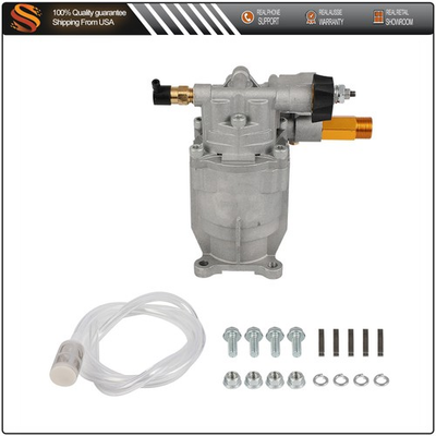 #ad Pressure Washer Pump Horizontal 3 4quot;Shaft MAX 3000 PSI 2.5 GPM Oil Sealed $65.99