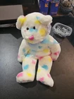 Ty Beanie Buddy Kissme the Retired 15" Hearts Bear (Vintage 2002) New-Mint
