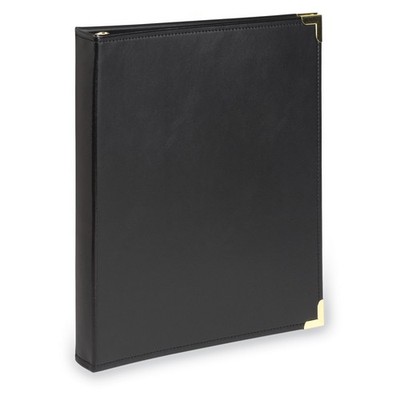 Classic Collection Leather 3 Ring Binder, Executive Presentation Portfolio, 0...