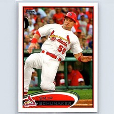 2012 Topps Skip Schumaker #93 St. Louis Cardinals