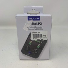 New Zoom PodTrak P2 Portable Podcast Recorder for USB Microphones 4-Track