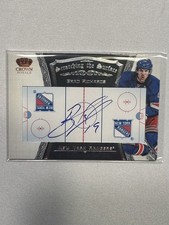 2012-13 Brad Richards Scratching The Surface Autograph Panini Crown Royale