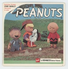 The Wonderful World of Peanuts 1960's GAF View-Master Packet B-536 Exc. Cond.