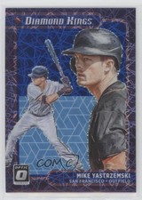 2021 Donruss Optic Diamond Kings Blue Velocity Prizm 67/99 Mike Yastrzemski 0li4