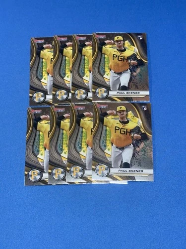 2024 Paul Skenes #53 Bowman's Best Pittsburgh Pirates (8 Cards) (RC)