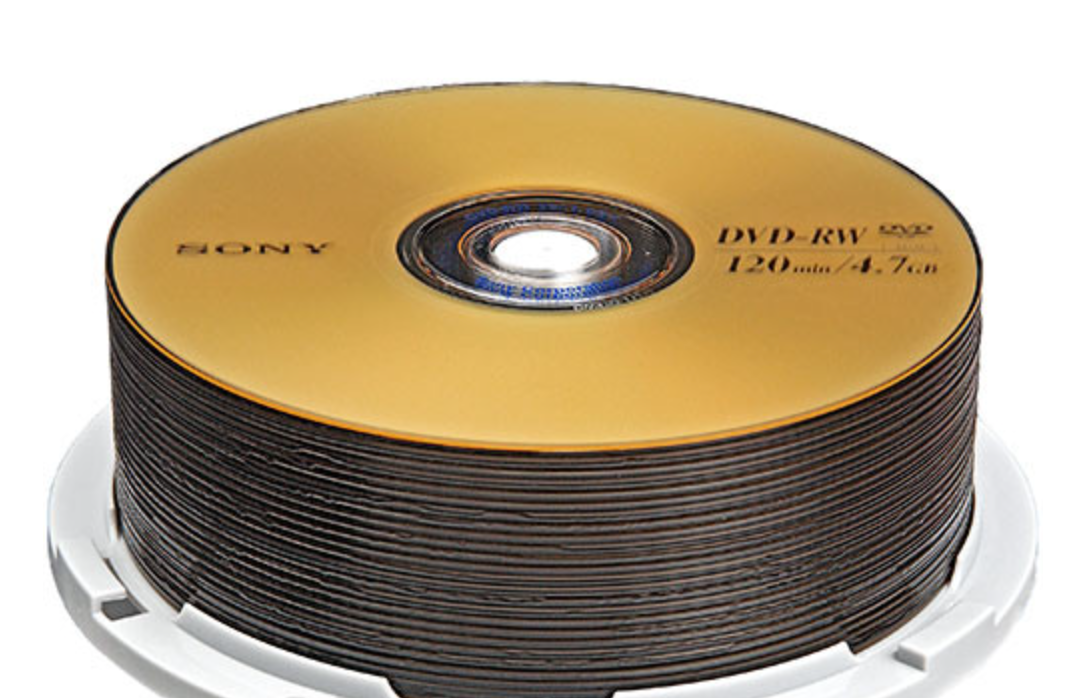 Sony DVD-RW Blank Discs 25 Pack Spindle 4.7GB 120 Min Rewritable