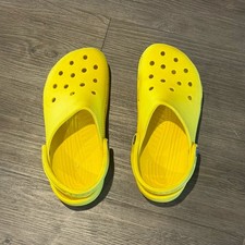 Crocs Women's Classic Yellow Clog Slip-On Size 8/Mens Size 6
