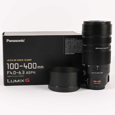 Panasonic Leica DG Vario-Elmar 100-400mm f4.0-6.3 Asph. MFT Telephoto Lens SHP 31