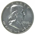 1958 Proof Franklin Half Dollar 90% Silver *2368
