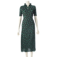 PLEATS PLEASE ISSEY 17 years All-over print short sleeve top long Skirt set...