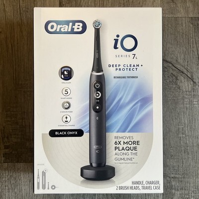 Oral-B iO Series 7L DeepClean Protect Electric Toothbrush Black NEW SEALED