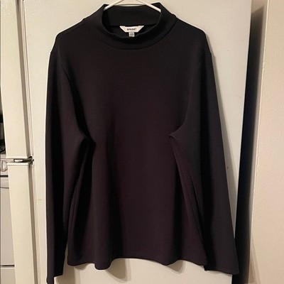 SPANX 1X Dark Forest Green Modal Long Sleeve Top