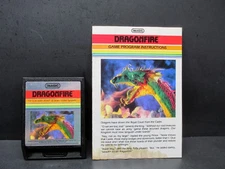 Dragonfire , Atari 2600, Imagic 1982, Cartridge & Manual Only, Tested