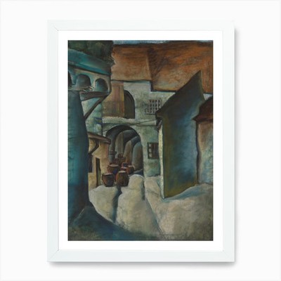 Street Scene 3 Art Print Framed Wall Art Poster Canvas Print Picture