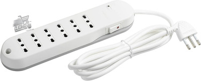 Multi-outlet slipper 6 places two-step 10/16A lightning saving switch cable 1.5m S