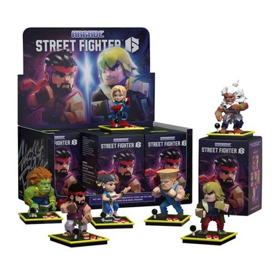 Mighty Jaxx Arcade: Capcom Street Fighter Series   Sealed Tray of 6 - Contains N