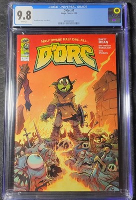   D'ORC #1 CGC 9.8 Cover A 1st First Printing  Brett Bean Image Comics 2026