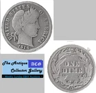 Antique 1914 D⌛US Denver Mint Silver Barber Dime🪙Antique🪙Part Liberty