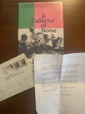 Cellarful Of Noise Brian Epstein 1st Edition Signed Beatles Louise Harrison 1967