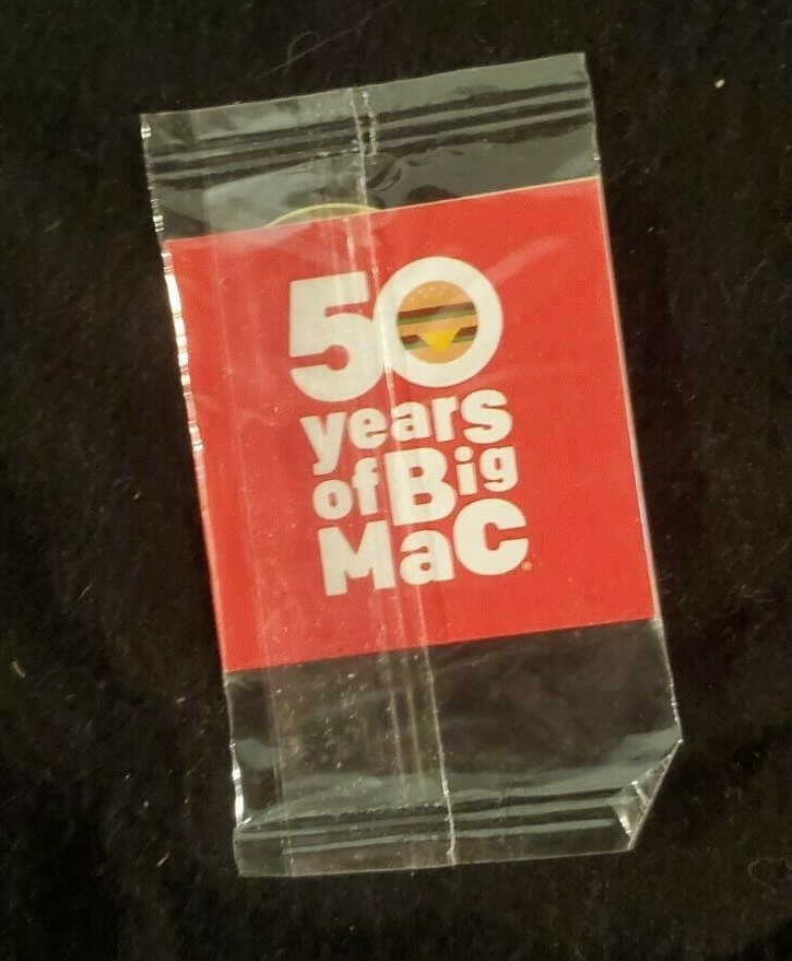 MACCOIN Big Mac 50th Anniversary Coin 1998-2008 Sealed MACCOIN Big Mac 50th Anniversary Coin 1998-2008 Sealed