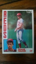 1984 Topps Duane Walker #659 EX Cincinnati Reds