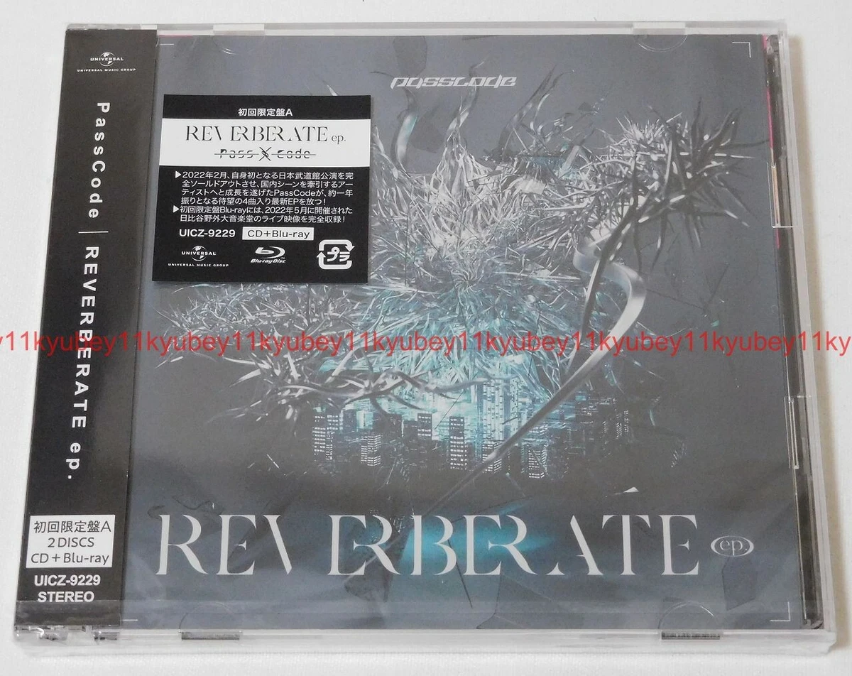 New PassCode REVERBERATE ep. First Limited Edition Type A CD Live Blu-ray Japan