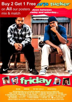 Freitag 1995 Filmplakat A5 A4 A3 A2 A1