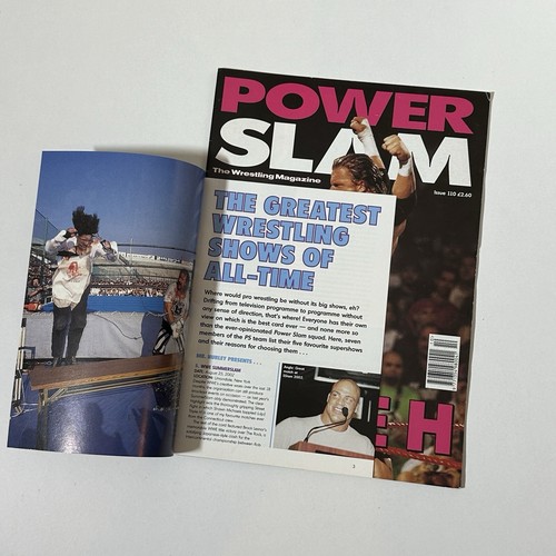 6 x Power Slam Magazine Issues 109, 110, 111, 112, 113, 114 WWF WCW 2003 - 2004 - Picture 4 of 8