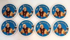 Set of 8 St Bernardus Matou Brewery Beer Coasters Belgium NEW