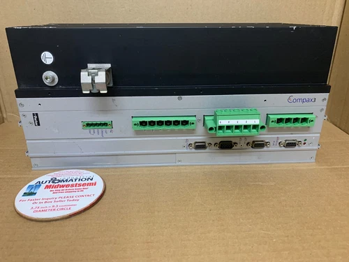 PARKER C3 S300V4F12I10T10M00 COMPAX3 INTELLIGENT SERVO CONTROLLER SHIPSAMEDAY