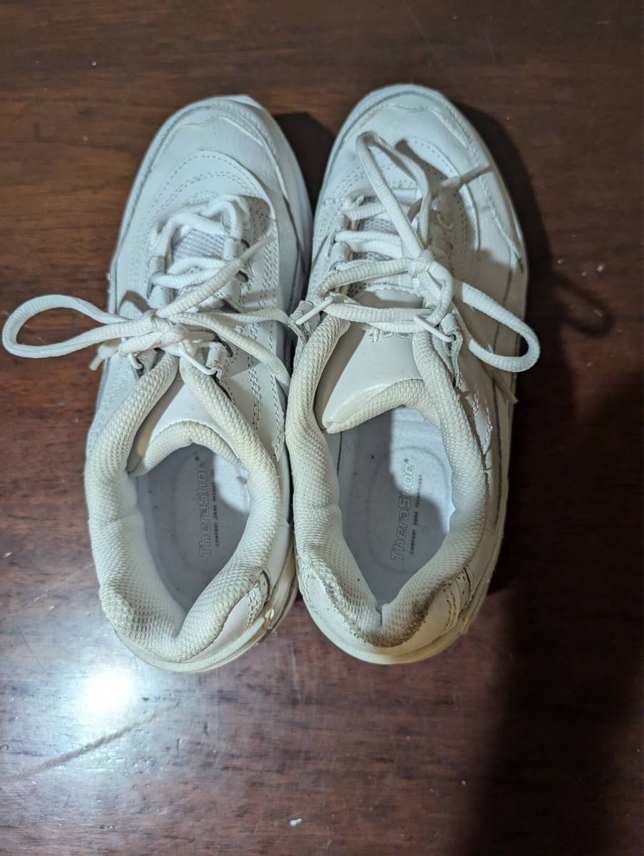 THERASHOE TS SPORT MENS SZ US 8 M EU 40 WHITE THERAPEUTIC  display picture 3