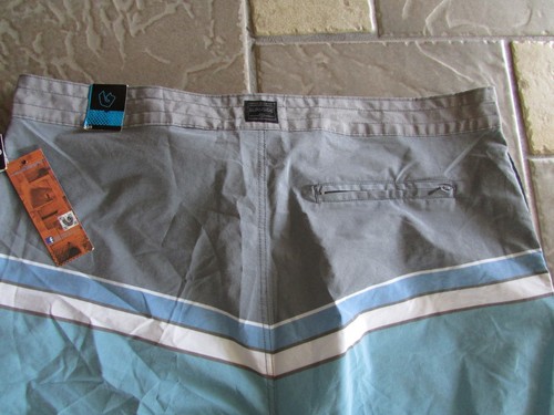 NUOVO COSTUME DA BAGNO BURNSIDE SURF PANTALONCINI TRONCHETTI UOMO 38 QUICKDRY UV SPEDIZIONE GRATUITA - Foto 6 di 6