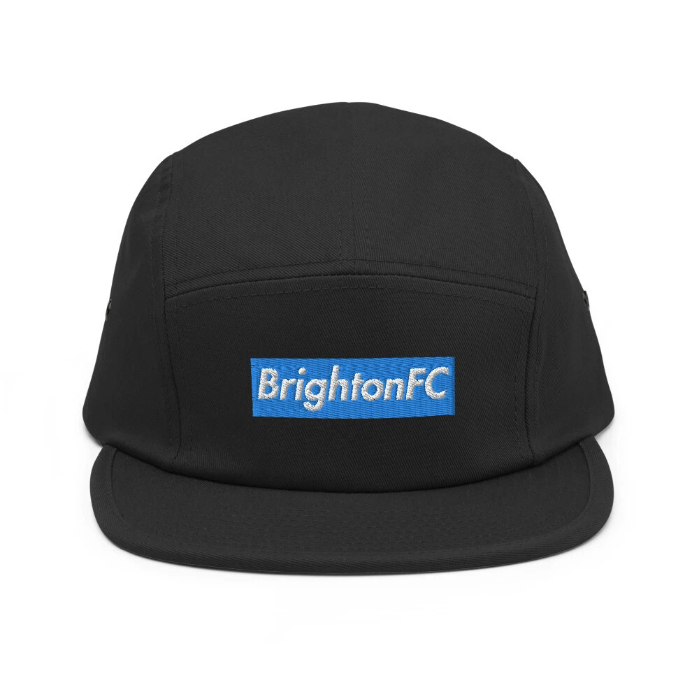 Brighton FC Embroidered Supreme Design Five Panel Cap Soccer Football Hat