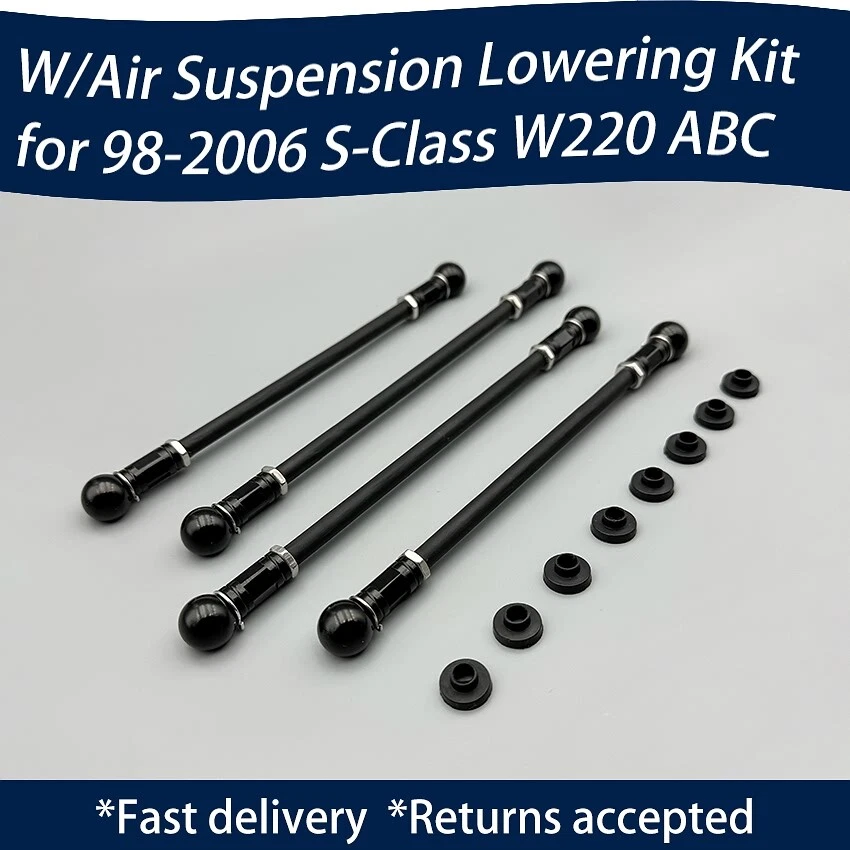 💥для MERCEDES BENZ S КЛАССА S600 S55 AMG W220 ПОНИЖАЮЩИЕ ЗВЕНЬЯ ABC КОМПЛЕКТ ПОДВЕСКИ - Изображение 2 из 4