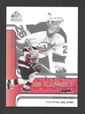 2001-02 SP Game Used #30 PATRIK ELIAS Raw - New Jersey Devils